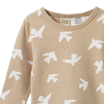 2PC LONG SLEEVE PYJAMAS | Poet Print-Extra Img - 2