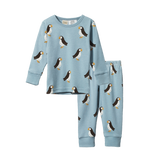 2PC LONG SLEEVE PYJAMAS | Puffin Print-Web-front