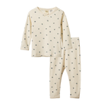 2PC LONG SLEEVE PYJAMA SET POINTELLE | Winter Berry Print-Web-front