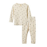 2PC LONG SLEEVE PYJAMA SET POINTELLE | Winter Berry Print-Web-front