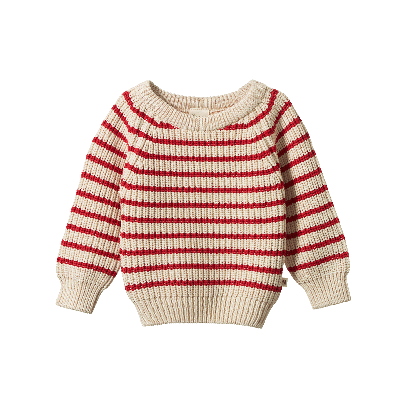 BILLY JUMPER | Red Sailor Stripe-Web-front