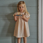 BONNIE DRESS | Golden Stripe-Extra Img - 2