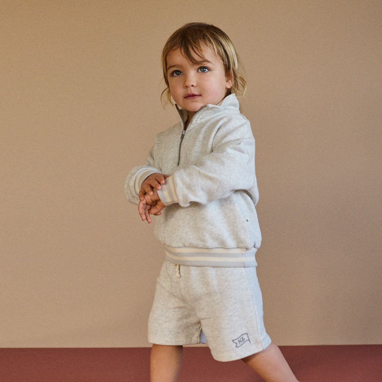 CAMPER SWEATSHIRT | Light Grey Marl-Extra Img - 1