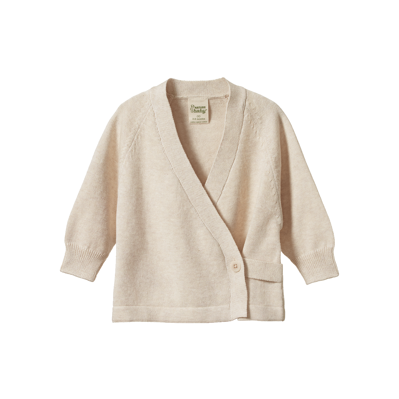 CECIL CARDIGAN | Oatmeal Marl-Web-front