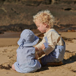 CEDAR SUIT LINEN | Blue Stripe-Extra Img - 2