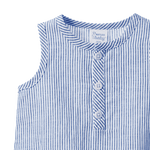 CEDAR SUIT LINEN | Blue Stripe-Extra Img - 3