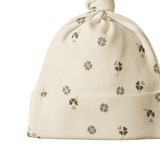 COTTON KNOTTED BEANIE | Lucky Print-Web-hover