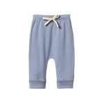 DRAWSTRING PANTS | Dusky Blue-Web-front