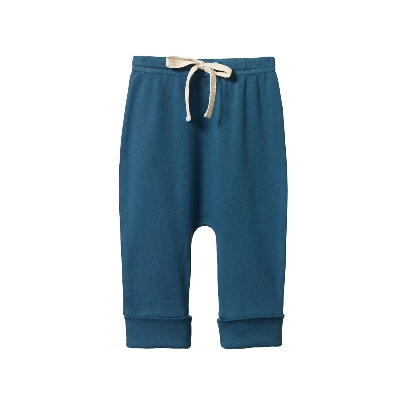DRAWSTRING PANTS | Teal-Web-front