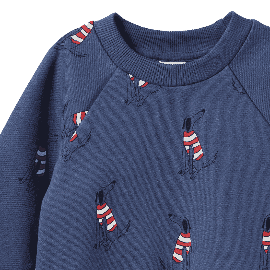 EMERSON SWEATER | Best Friend Indigo Print-Extra Img - 1