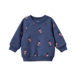 EMERSON SWEATER | Best Friend Indigo Print-Web-front