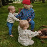 EMERSON SWEATER | Raspberry Blue Print-Extra Img - 1