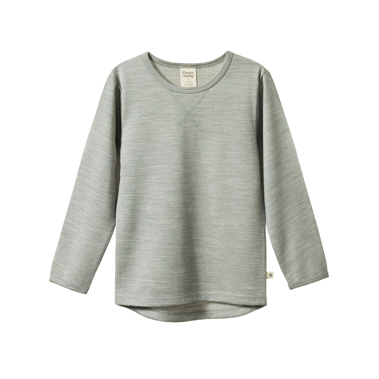 ESSENTIAL TEE | Grey Marl-Extra Img - 2