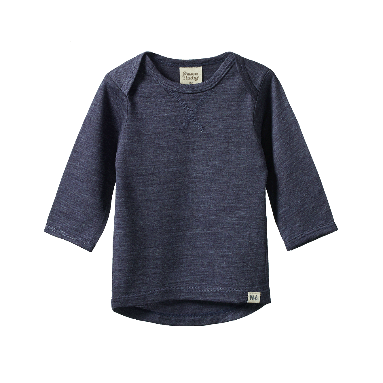 ESSENTIAL TEE | Mulberry Marl-Web-front