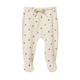 FOOTED ROMPERS POINTELLE | Winter Berry Print-Web-front