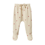 FOOTED ROMPERS | Radish Print-Web-front
