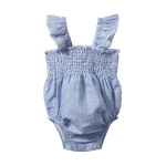 GALA SUIT LINEN | Blue Stripe-Web-front