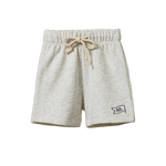JIMMY SHORTS SWEATSHIRT KNIT | Light Grey Marl-Web-front