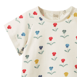JUNIPER TEE | Delphine Blooms Print-Extra Img - 1