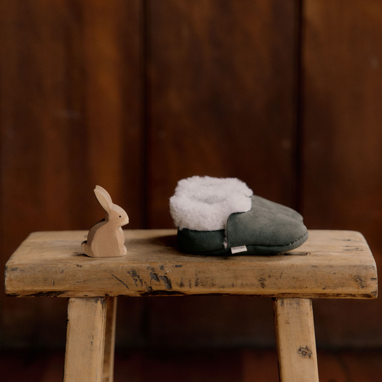 Lambskin Booties - booties - Nature Baby
