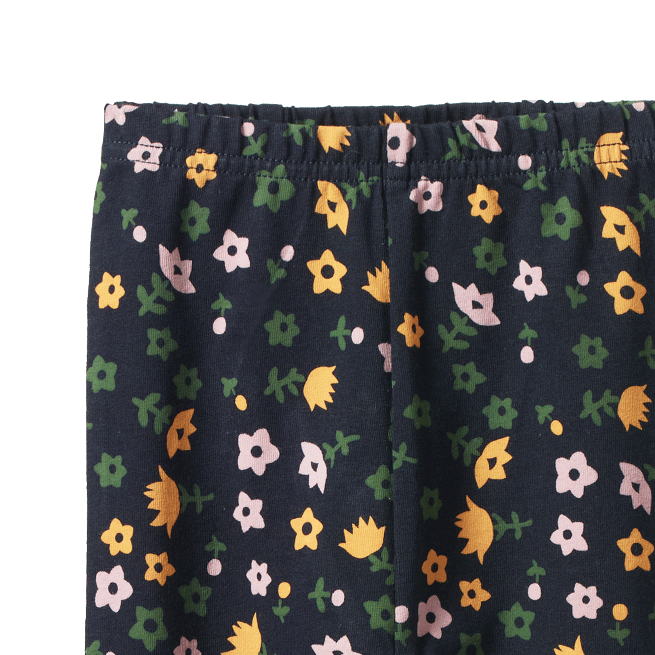 LEGGINGS | Navy Pollyanna Print-Extra Img - 2
