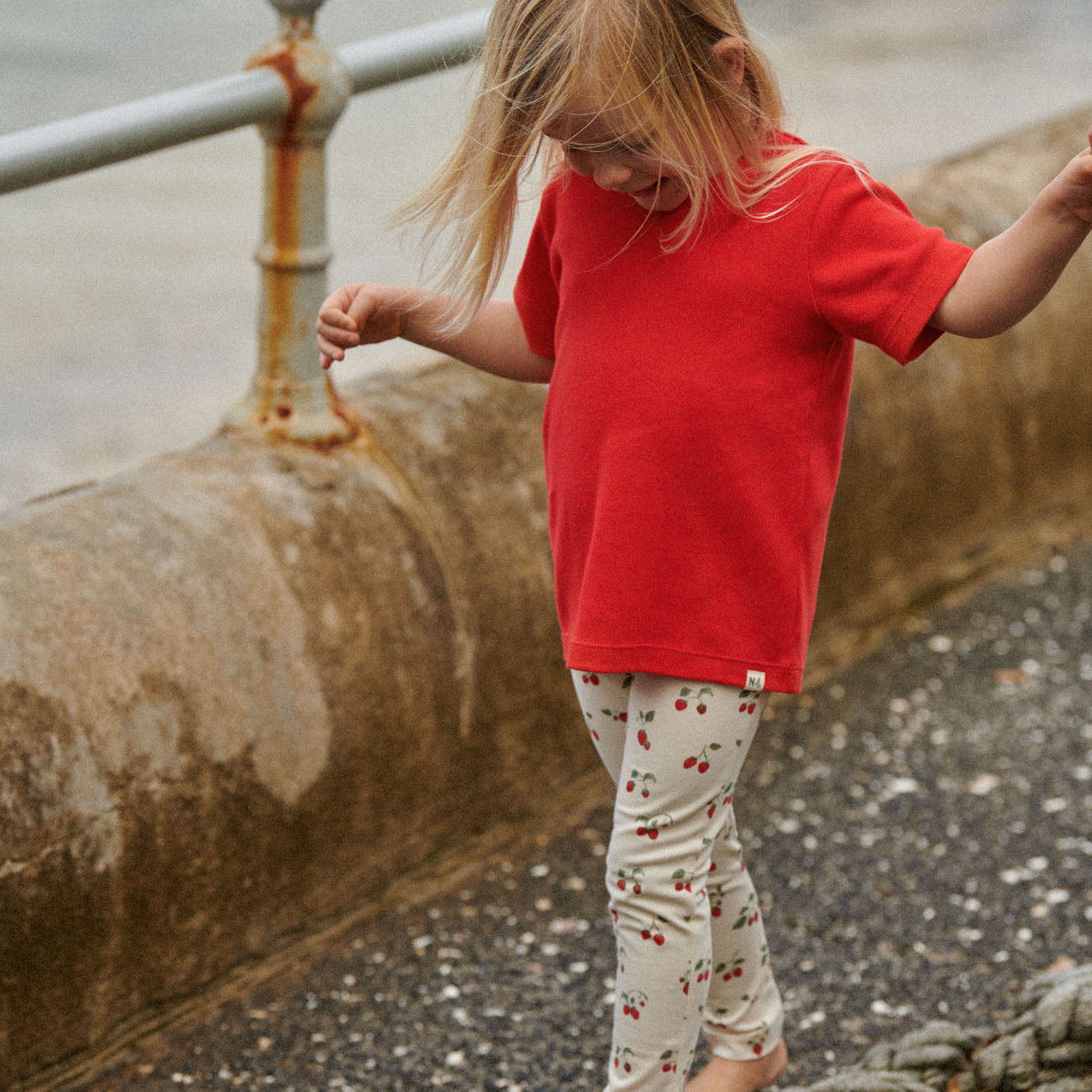 LEGGINGS | Strawberry Blush Print-Web-hover