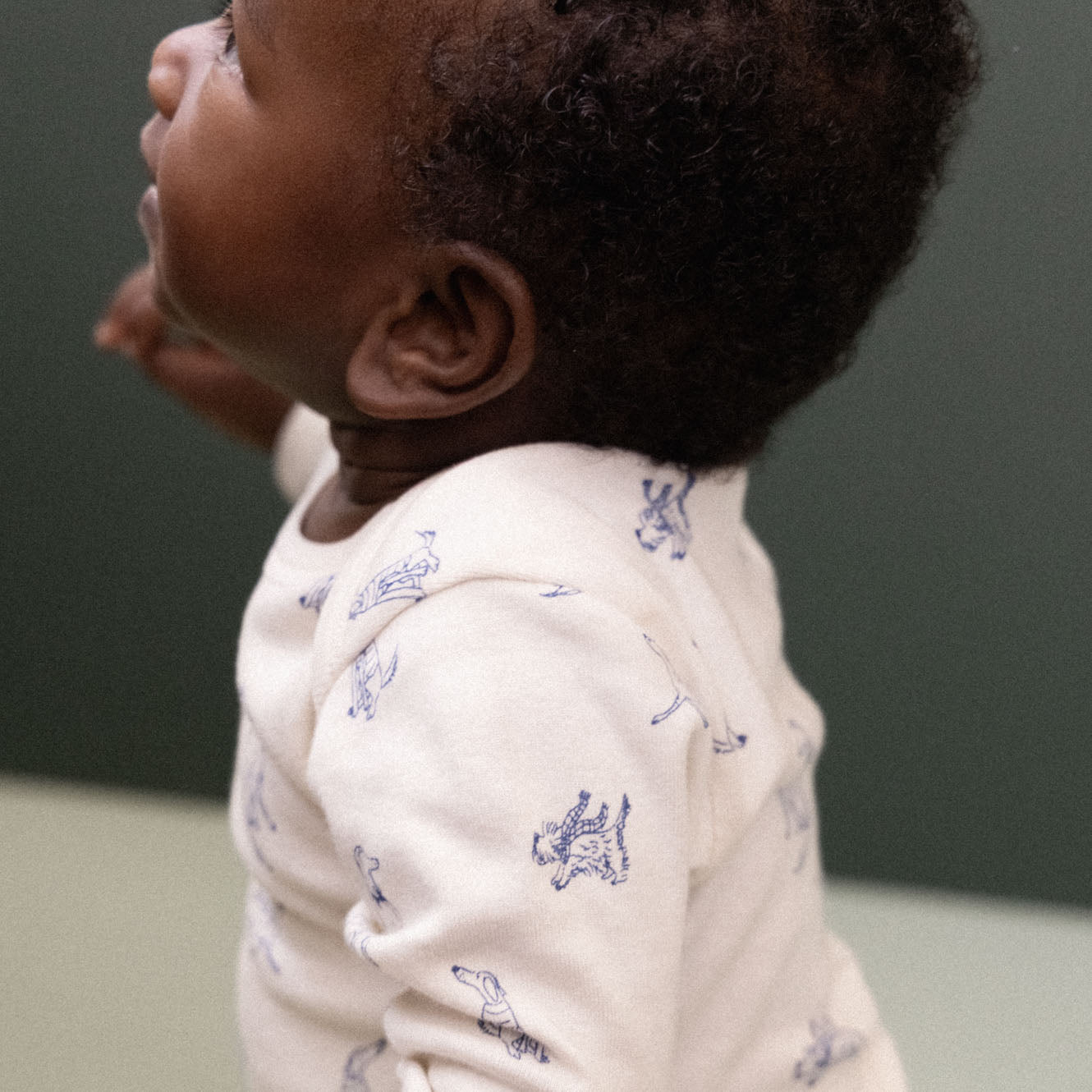 LONG SLEEVE BODYSUIT | Best Friend Print-Extra Img - 2