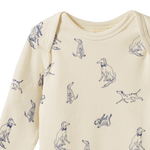 LONG SLEEVE BODYSUIT | Best Friend Print-Extra Img - 3