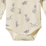 LONG SLEEVE BODYSUIT | Best Friend Print-Extra Img - 4