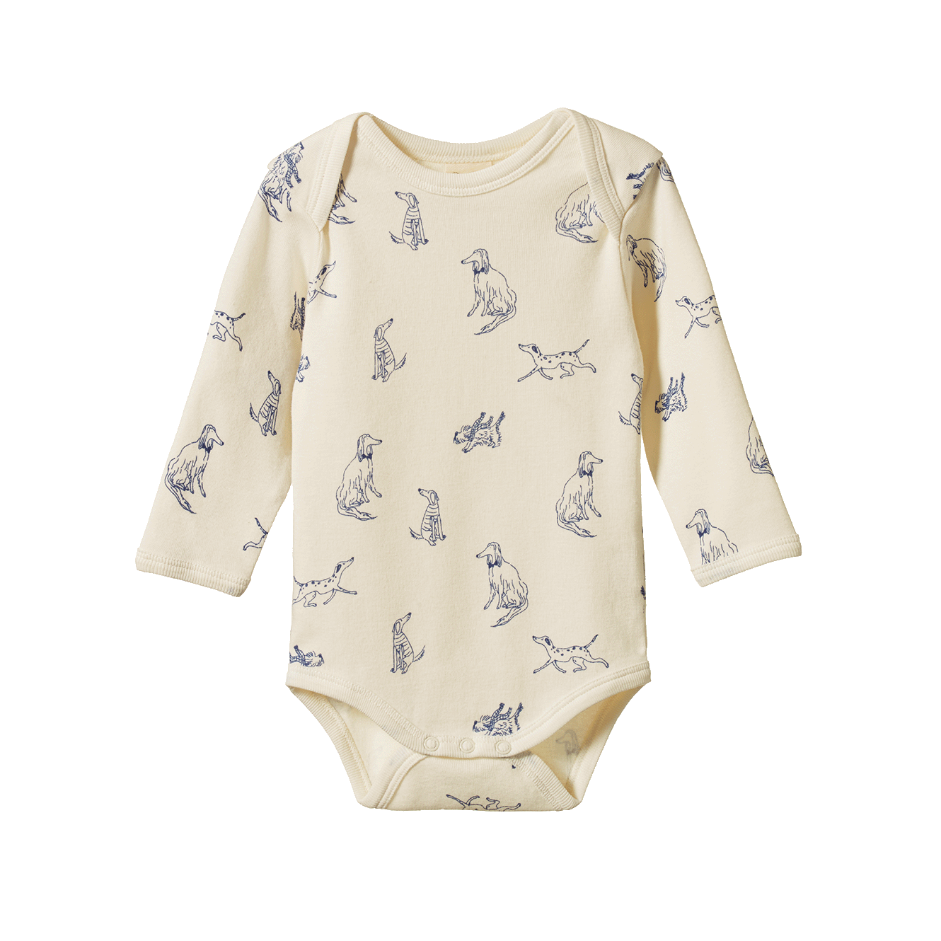 LONG SLEEVE BODYSUIT | Best Friend Print-Web-front