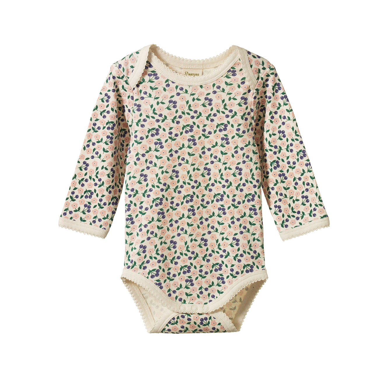 LONG SLEEVE BODYSUIT | Briarwood Print-Web-front