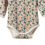 LONG SLEEVE BODYSUIT | Garland Print-Extra Img - 3