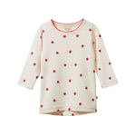 LONG SLEEVE CLOUD TEE | Raspberry Print-Web-front