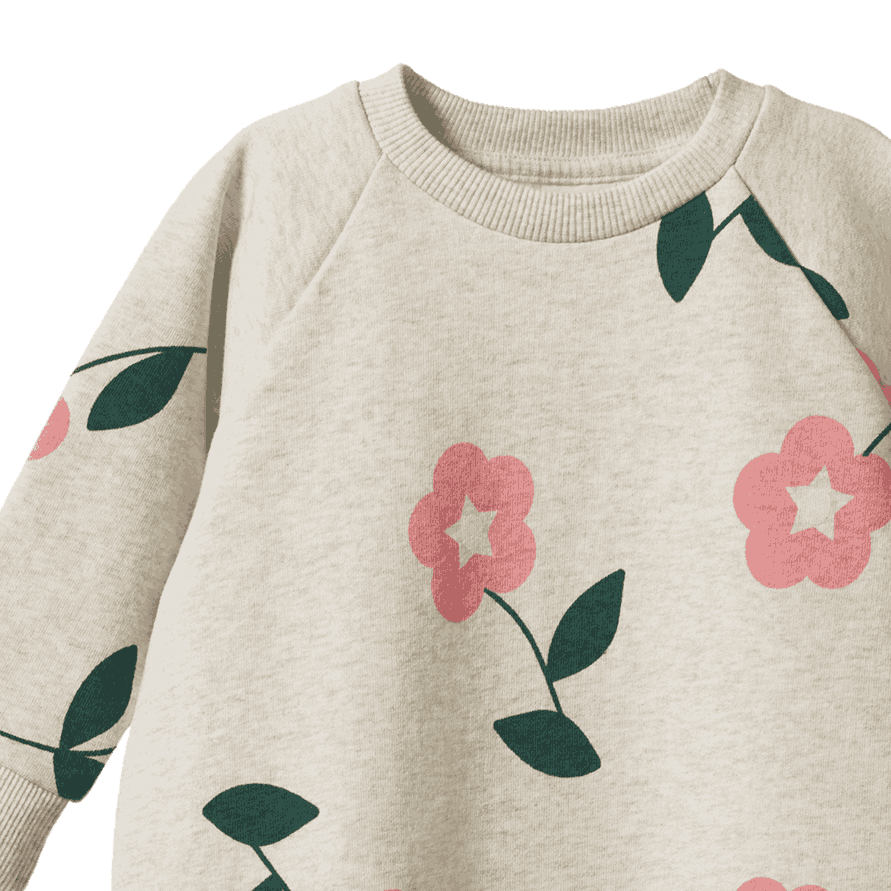LONG SLEEVE JUNO ROMPER | Primrose Print-Extra Img - 1
