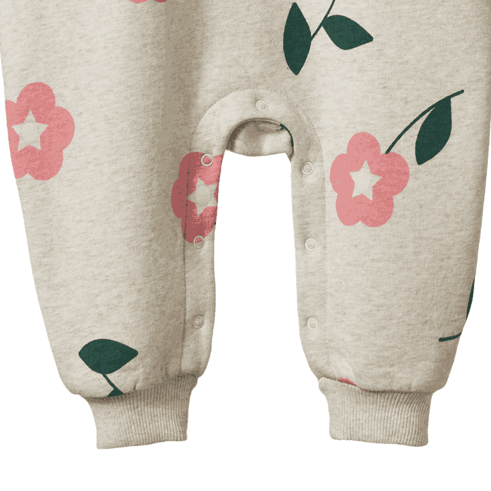 LONG SLEEVE JUNO ROMPER | Primrose Print-Extra Img - 2
