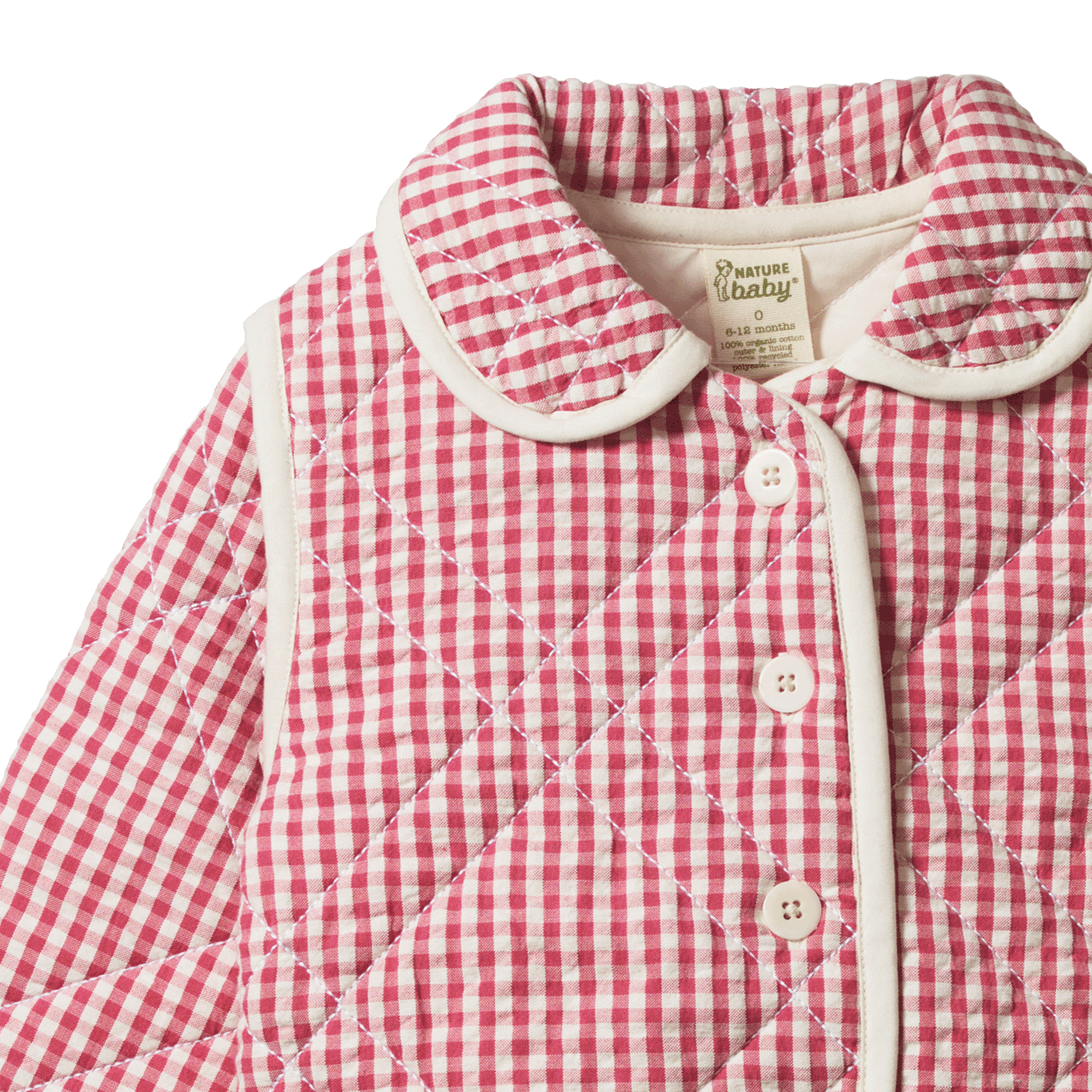 MARLO QUILTED COAT | Jam Check-Extra Img - 2