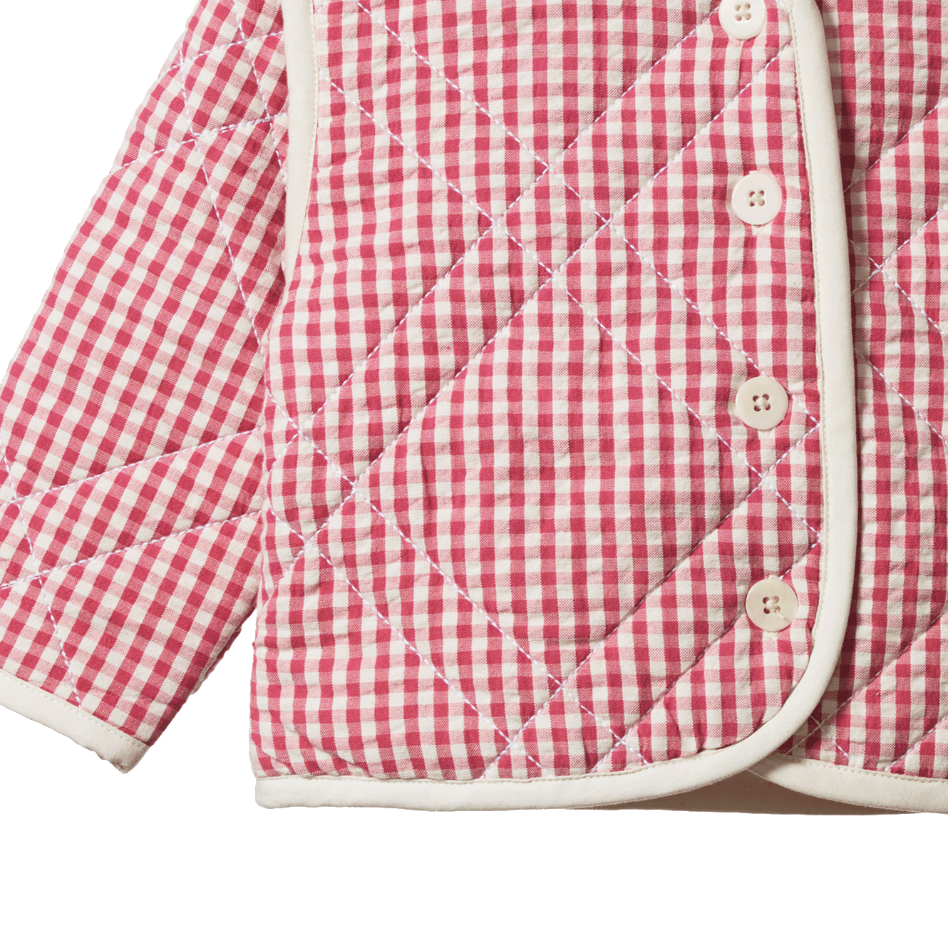 MARLO QUILTED COAT | Jam Check-Extra Img - 3