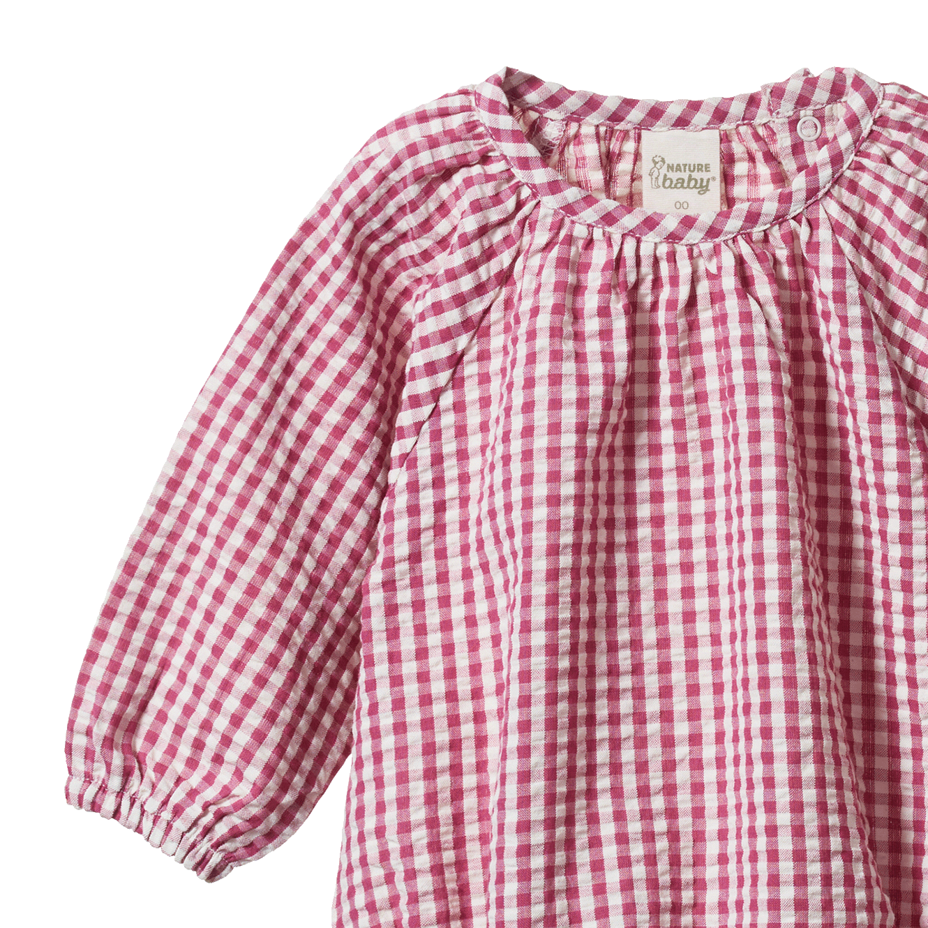 MEADOW BODYSUIT GINGHAM | Jam Check-Extra Img - 2