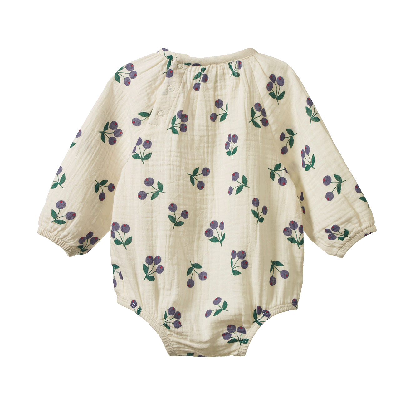 MEADOW BODYSUIT MUSLIN | Winter Berry Natural Print-Web-hover