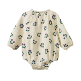MEADOW BODYSUIT MUSLIN | Winter Berry Natural Print-Web-hover