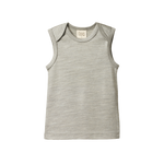 MERINO ESSENTIAL SINGLET | Grey Marl-Web-front