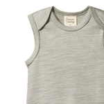 MERINO ESSENTIAL SINGLET | Grey Marl-Web-hover