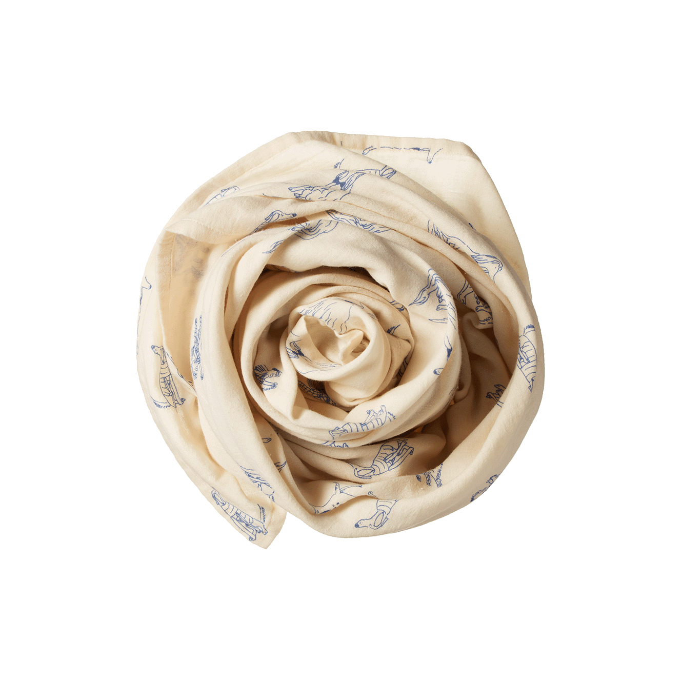 MUSLIN WRAP | Best Friend Print Muslin-Web-front