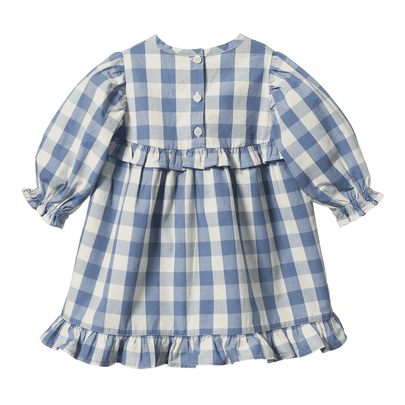 NORA DRESS | Bluebelle Check-Web-hover