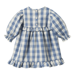 NORA DRESS | Bluebelle Check-Web-hover