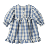 NORA DRESS | Bluebelle Check-Web-hover