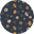 Navy_Pollyanna_Print_AW25_Swatch - Nature Baby
