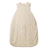 ORGANIC COTTON & MERINO SLEEPING BAG | Bumble Bee Print-Web-front