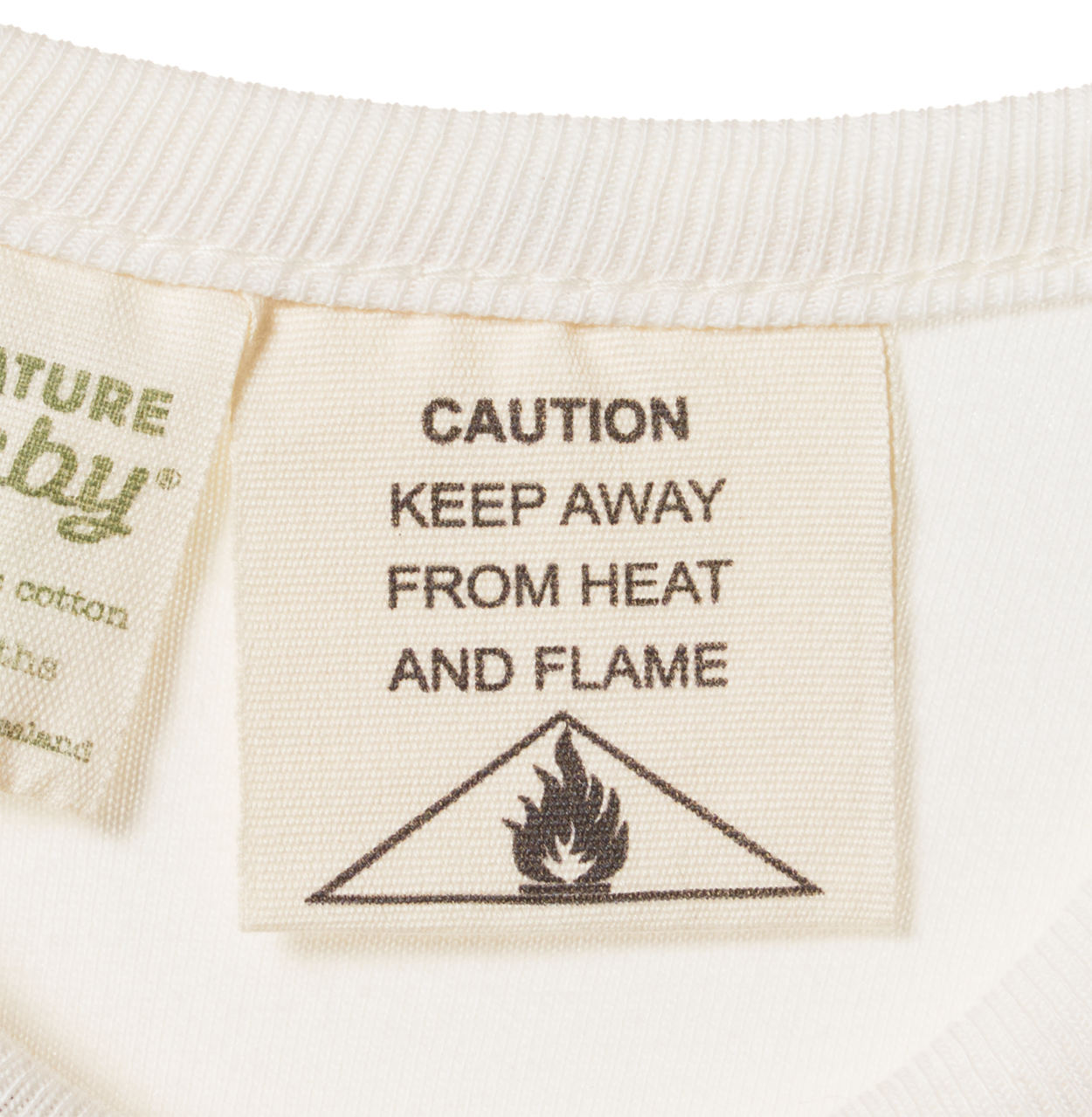 ORGANIC COTTON & MERINO SLEEPING BAG | Grey Marl Stripe-Extra Img - 1