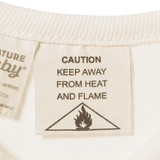 ORGANIC COTTON & MERINO SLEEPING BAG | Nettle Pinstripe-Extra Img - 1